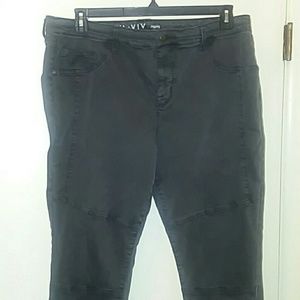Ava & Viv Jegging Gray size 18W